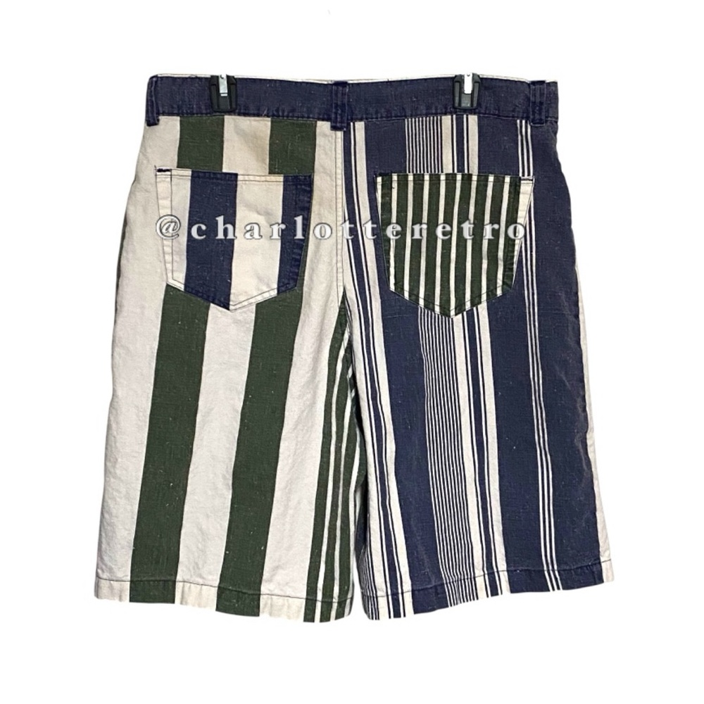 vtg Gitano • Striped Bermuda Shorts